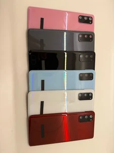 (*NEW*) Back Cover w/ Installed Adhesive & Camera Lens For Samsung Galaxy S20 - Picture 1 of 8