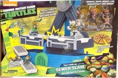 Nickelodeon TMNT Sewer Slam BattleSnap™ Juegos Juego de Batalla de Lujo Nuevo en Caja Foto 1 de 4