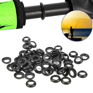 Fishing Rod Building Silicone Elastic Winding Trim Adapter 13MM 60pcs Set - Picture 1 of 12