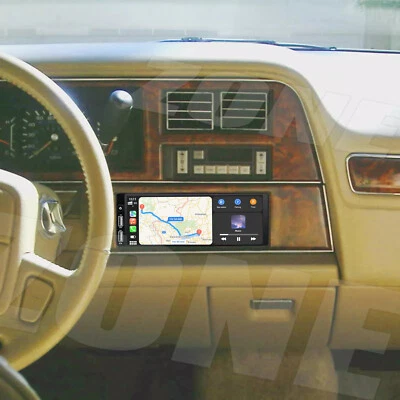 6.8" CARPLAY FOR CHRYSLER NEW YORKER 1975-1996 ANDROID AUTO CAR STEREO RADIO GPS - Image 1 of 4