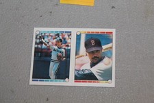 1989 Topps Album Stickers & Card Backs Complete Finish Fill List Set Pick #1-120