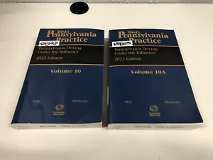 West's Pennsylvania Driving Under the Influence 2023 2 Volumes - Thomson Reuters - Imagen 1 de 4