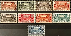 [OOS] Middle Congo #YT122-YT129 Used 1933 Pasteur Institute Brazzaville [74-82] - Picture 1 of 1