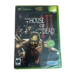House Of The Dead III (3) Complete SEALED Y FOLD BRAND NEW (Microsoft Xbox 2002) - Picture 1 of 3