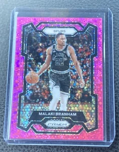 2023-24 Panini Prizm Basketball Malaki Branham #270 Pink Disco /50 Spurs SP - Picture 1 of 2