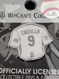 Colorado Rockies Vinny Castilla Commemorative Lapel Pin - Picture 1 of 1