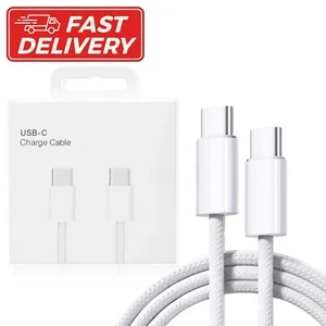 Original 2M, Type-C Fast Charger Cable For iPhone 15 -16 Promax & samsung - Picture 1 of 8