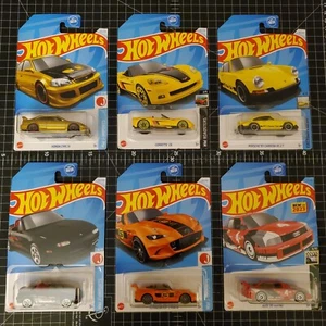 Hot Wheels 1/64 ( 6 pack / lot of 6 ) Street Cars , imports, JDM - Picture 1 of 8