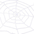  1.5M Gothic Spooky Plush Spider Web Net Halloween Haunted House Bar Decoration