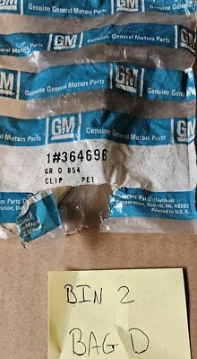 Новый из старых запасов кабель сцепления с зажимом GM 364696 1976-1987 Chevrolet Chevette Pontiac T1000 от оригинального производителя - Изображение 1 из 2