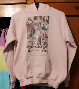 Taylor Swift The Eras Tour Pullover Pink Hoodie Mädchen Jugend Large YL - Bild 1 von 7