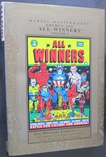 MARVEL MASTERWORKS: GOLDEN AGE ALL-WINNERS COMICS VOL. 1 - Hardcover *Excellent*