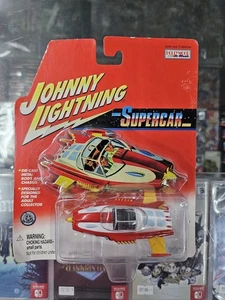 Johnny Lightning Hollywood sobre ruedas Supercoche Años 60 Programa de TV Coche Volador 2001 NUEVO - Imagen 1 de 9
