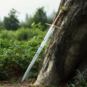 Cronache di Narnia Spada Principe Oro Re Pietro Rhindon Halloween Natale - Foto 1 di 5