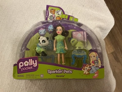 Polly Pocket Sparklin' Pets Herstie Set 2008 nuevo en caja nunca abierto Foto 1 de 4