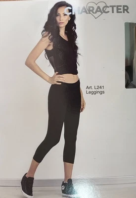 Leggings donna corto cotone capri Character art. L241 - Imagen 1 de 2