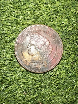 Frankreich, 1870, 10 centimes - Image 1 of 2