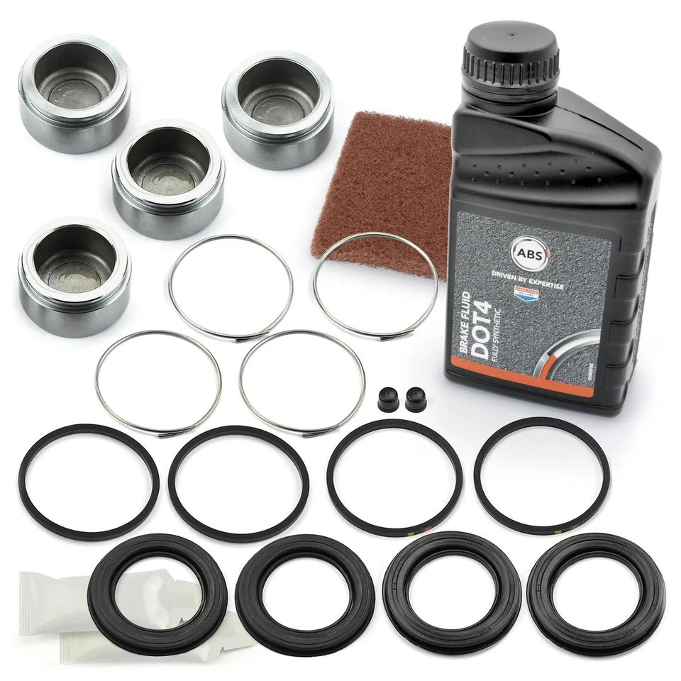 2X Kit De Réparation D'Étrier + Piston Avant 54 Mm Pour Ford Peugeot Audi BMW MG - Photo 1/1