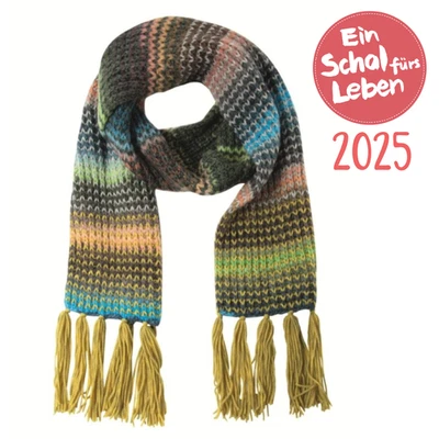 Lana Grossa Schal fürs Leben 2025 Brigitte Wollpaket by Guido Maria Kretschmer - Bild 1 von 4