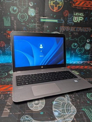 HP ProBook Laptop 450 G4 15.6" CORE i3-7100U 8GB RAM 128GB SSD Windows 11 Pro - Image 1 of 4
