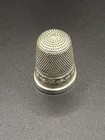 Lovely Solid Silver Hallmarked Thimble Made By Charles Horner - Chester 1916