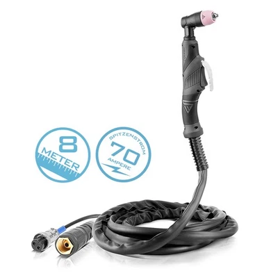 STAHLWERK CUT Plasmaschneidbrenner AG 60 SG 55 Schlauchpaket 8 Meter bis 70 A