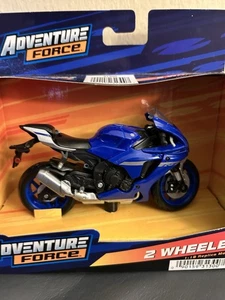 Maisto 1:18 Yamaha YZF R1 Motorrad Bike Modell Neu in Box blau - Bild 1 von 5