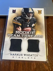 Markus Wheaton 2013 Panini Momentum Rookie Threads Combo Materials RC #14 /399 - Picture 1 of 7