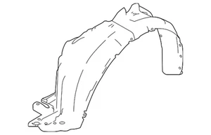 Genuine Nissan Fender Liner 63840-5R00B - Picture 1 of 2