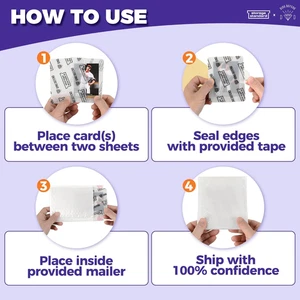 Ding Defend Tarjeta Envío Sobres Protectores Burbuja Mailer Kit 110 Coleccionable - Imagen 1 de 9