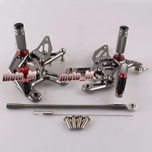 Motorrad Fußraste Fußstütze Fußschritt Rücksatz für Kawasaki Ninja ZX10R 2015 - Bild 1 von 1