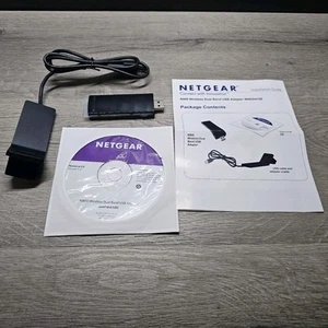 Netgear N900 WiFi Dual Band USB Netzwerkadapter - Modell WNDA4100 - Bild 1 von 4