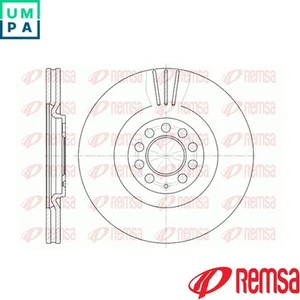 2x BRAKE DISC 6597.10 FOR VW GOLF/IV BORA NEW/BEETLE POLO AUDI A3 TT/Roadster - Picture 1 of 6
