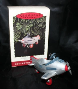 Hallmark Ornament - series Kiddie Car Classics - Murray Airplane - 1996 QX3564 - Bild 1 von 2