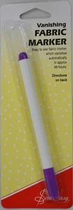 Sew Easy Vanishing Fabric Marker, Vanishes Within 48 Hours, ER296 - Bild 1 von 2