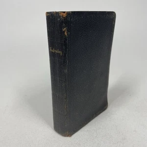 Norwegisches Gebetsgesangbuch Kirkelalmebog 1911 Buchtaschenformat Leder - Bild 1 von 9