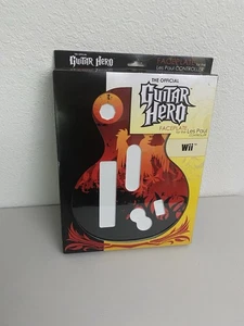 Controller ufficiale Guitar Hero Fire Phoenix Faceplate Les Paul Nintendo Wii - Foto 1 di 2
