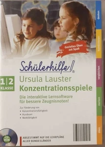 Schülerhilfe Konzentrationsspiele Lernsoftware PC 1. 2. Klasse Deutsch - Afbeelding 1 van 2