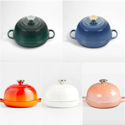 Le Creuset 9.5" Enameled Cast Iron Bread Oven Full Color ( NEW ) - Image 1 of 4