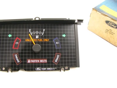 Medidor de combustível 1983-84 Thunderbird sem cluster eletrônico fabricante de equipamento original Ford E3SZ-9305-A - Imagem 1 de 3