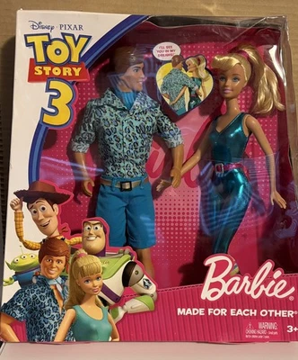 2009 Mattel ~ Toy Story 3: Made For Each Other Barbie and Ken ~ NIDB - Image 1 of 4