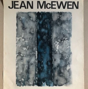 Jean McEwen (1923-1999) — affiche d'exposition — galerie Anderson-Mayer — 1964. - Picture 1 of 4