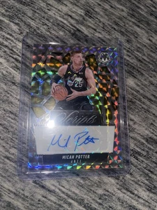 MICAH POTTER 2024-2025 Panini Mosaic Scripts AUTO #MS-MCA Jazz - Picture 1 of 2