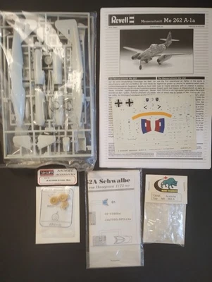Revell N° 04119 1/72 Messerschmitt Me 262 A-1a + Extra Completo No Box - Immagine 1 di 4