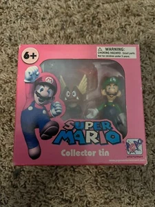 Super Mario Sammlerdose Flying Goomba und Luigi Serie 1 Neu/beschädigte Box - Bild 1 von 6