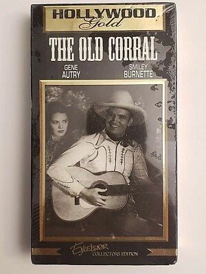 1996 The Old Corral~Collectors Edition~Gene Autry,Smiley Burnette~Brand New VHS  - Image 1 of 2