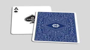 Mazo de cartas de juego Copag 310 Back Me Up (azul) totalmente nuevo - Imagen 1 de 3