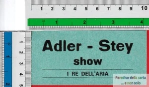ADLER STEY SHOW, I RE DELL'ARIA (BIGLIETTO VINTAGE, TICKET) - Picture 1 of 1