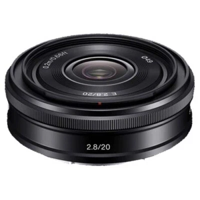 Sony E 20mm F2.8 Pancake Lens (SEL20F28) - image 1 of 2