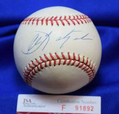 Carl Yastrzemski JSA COA Autograph American League Signed Baseball OAL - Image 1 of 2